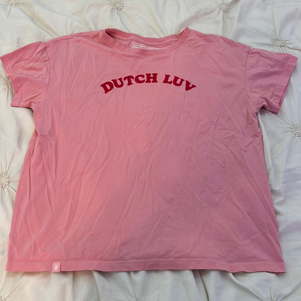 Pink Dutch Bros Top